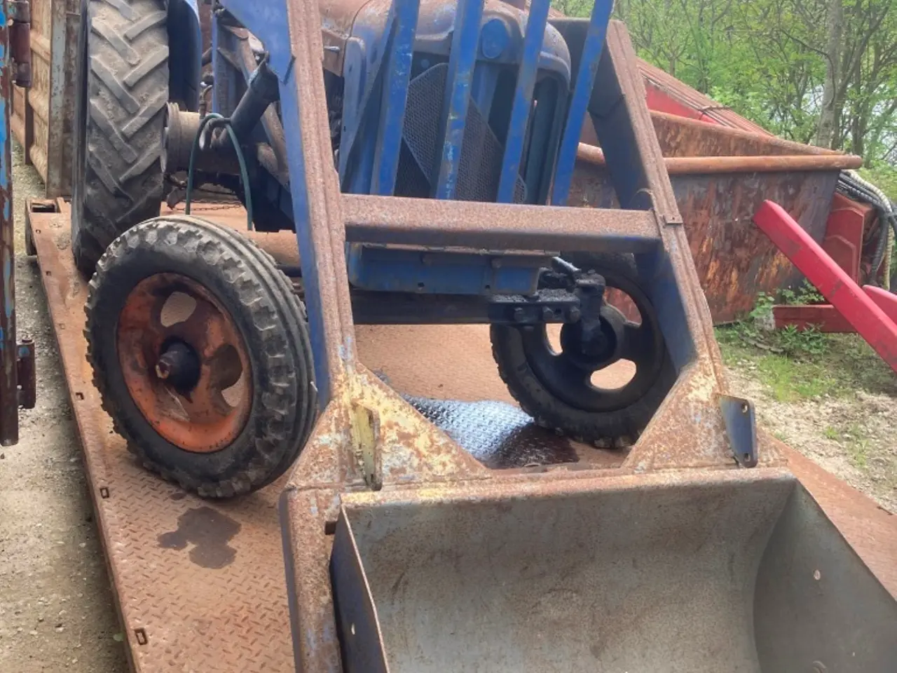 Billede 4 - Ladefund. Fordson Major Diesel