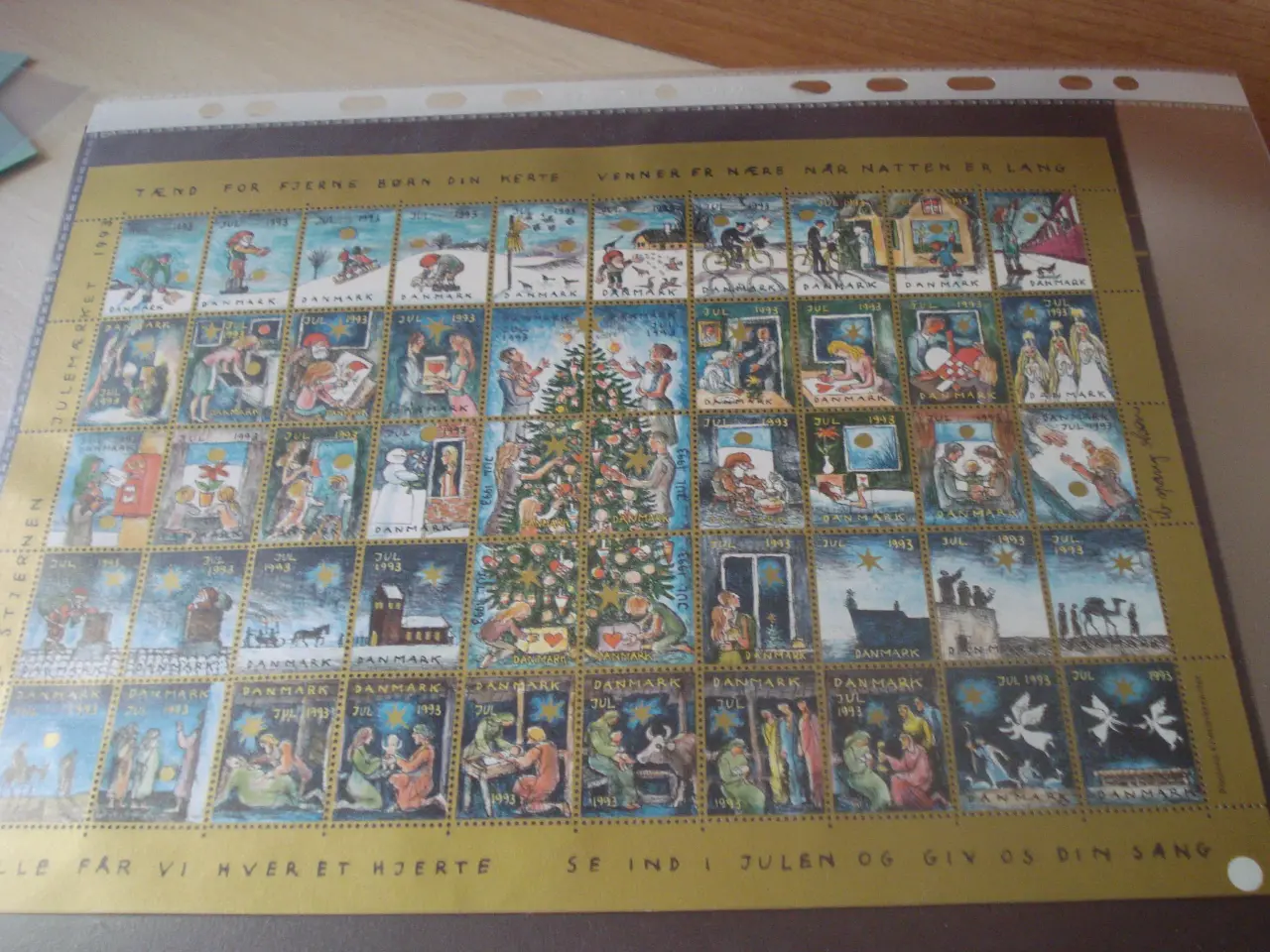 Billede 1 - Julemærket . 1993