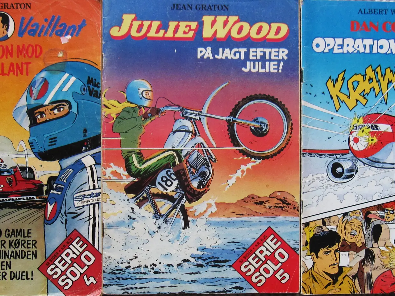 Billede 1 - Serie Solo nr. 4, 5 og 6 sælges samlet