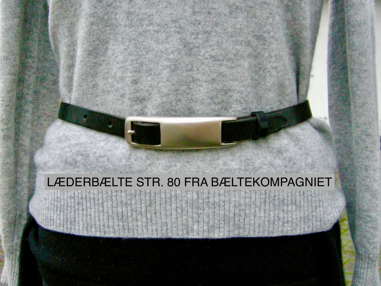 Billede 1 - Vintage læderbælte, Bæltekompagniet, Ægte læder