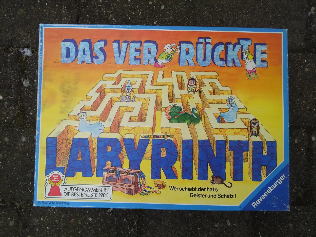 Billede 1 - Den fortryllede Labyrint Brætspil DANSK Labyrinth