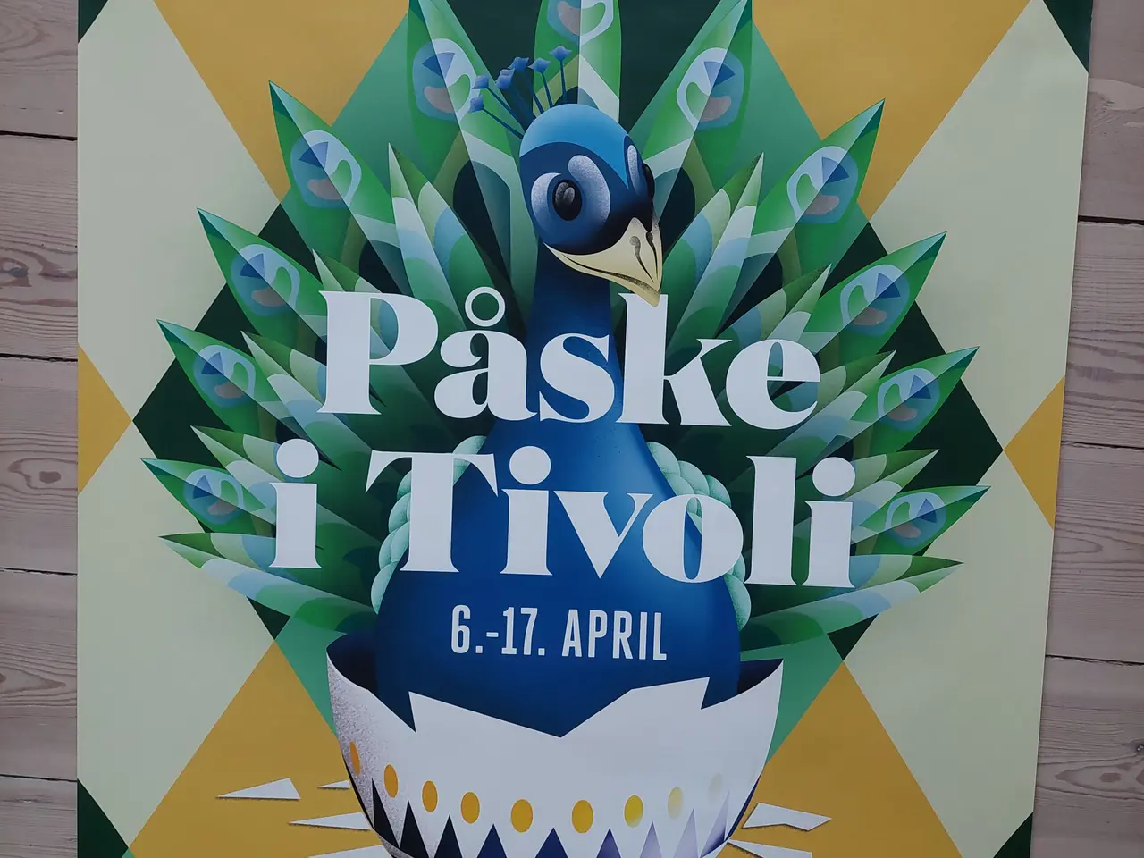 Billede 3 - Ubrugt Påske i Tivoli plakat (62x84)