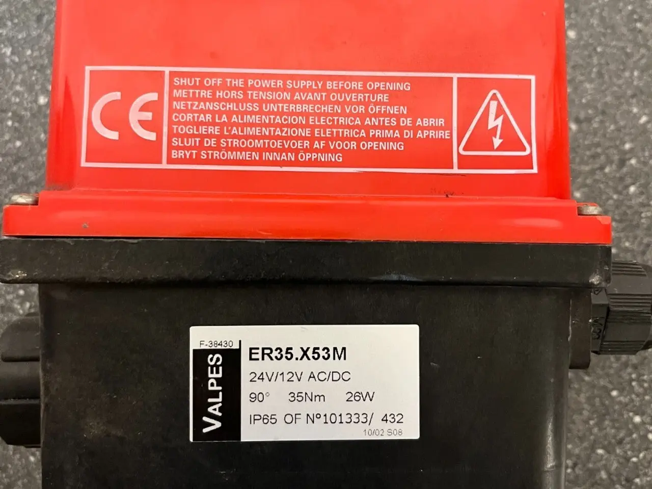 Billede 2 - Valpes ER35.X53M Electric Actuator med Uni-ventil