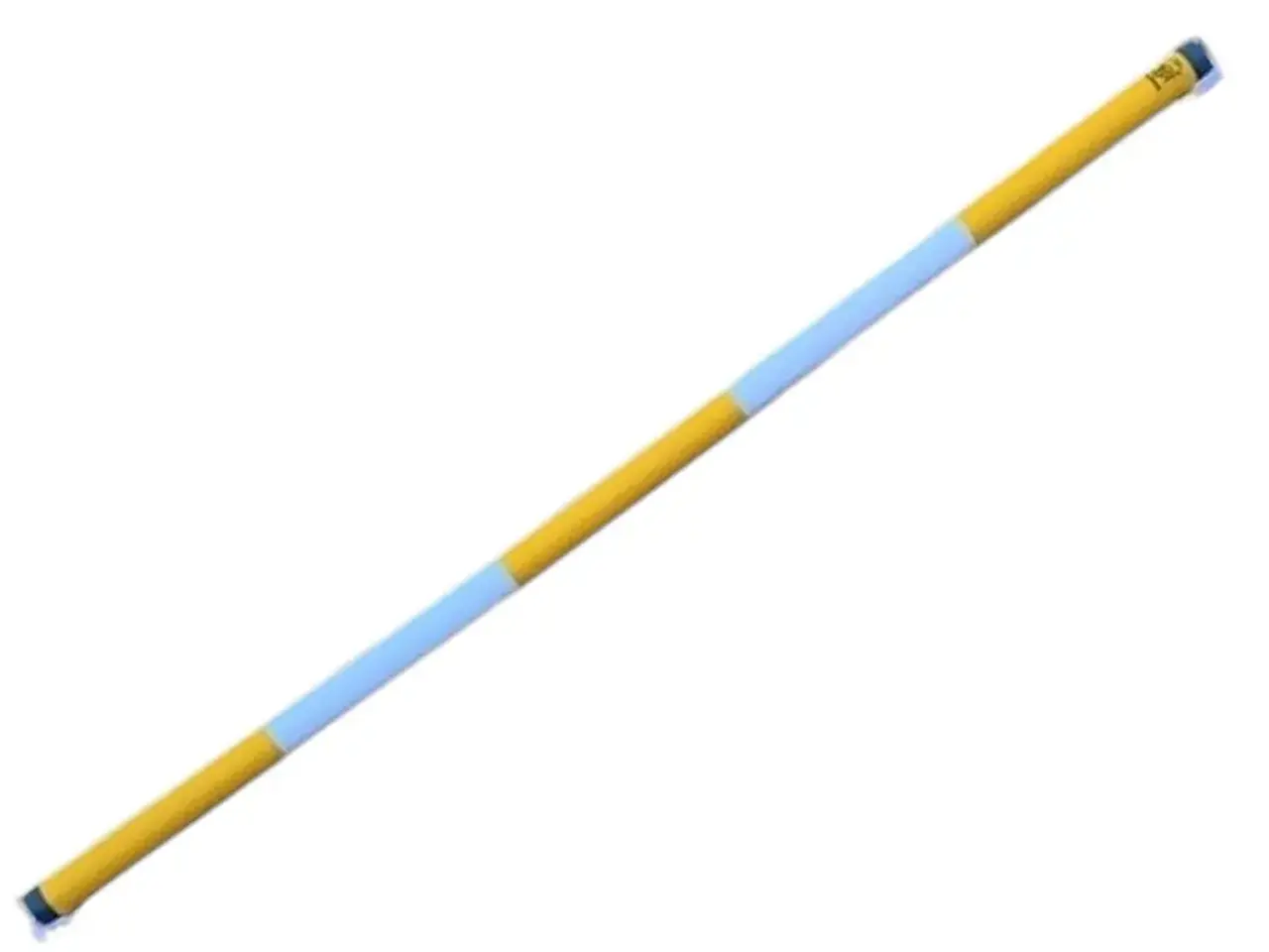 Billede 1 - Bom PE-plast Gul/Hvid ø9x3m