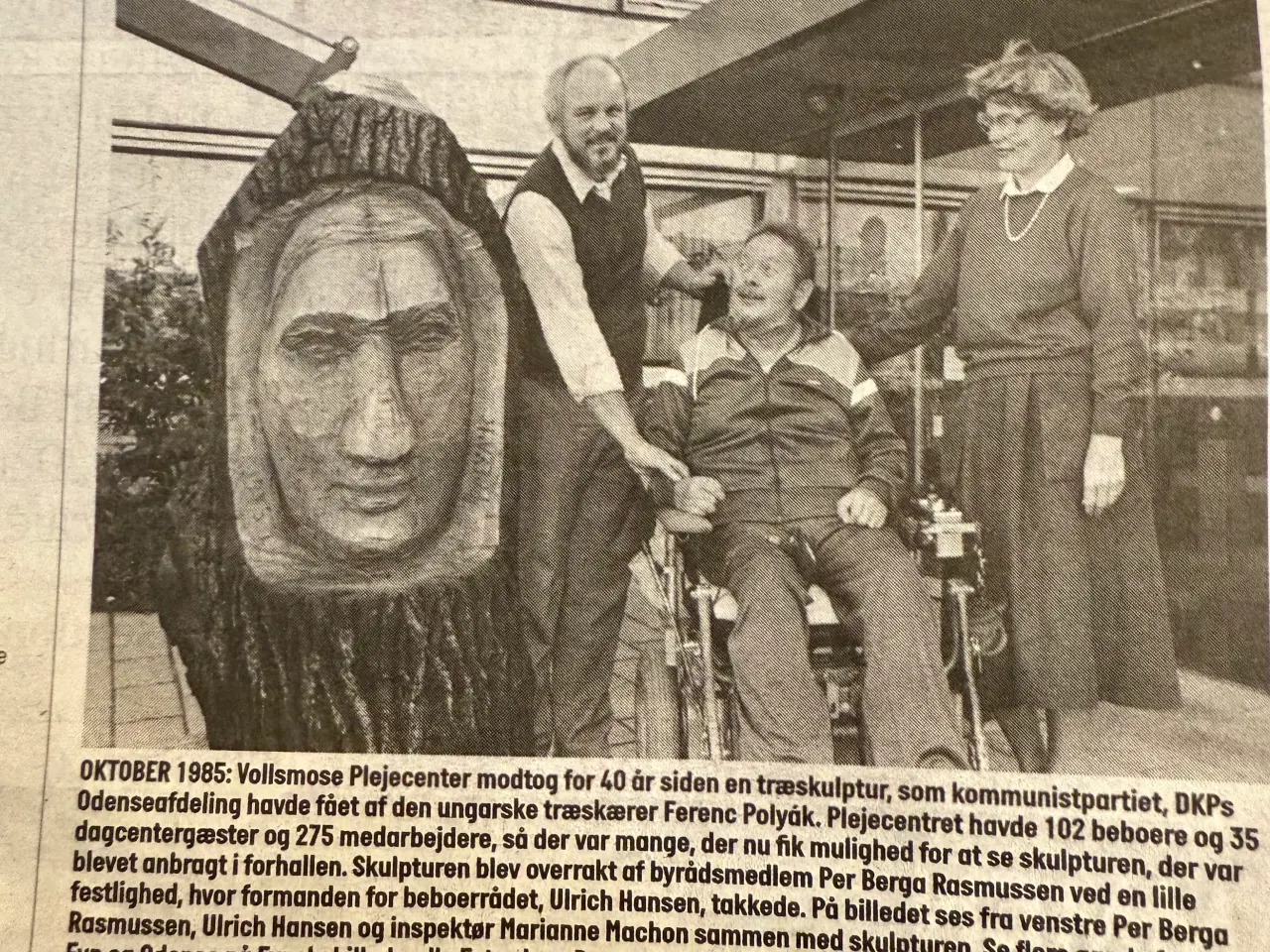 Billede 1 - Træfigur