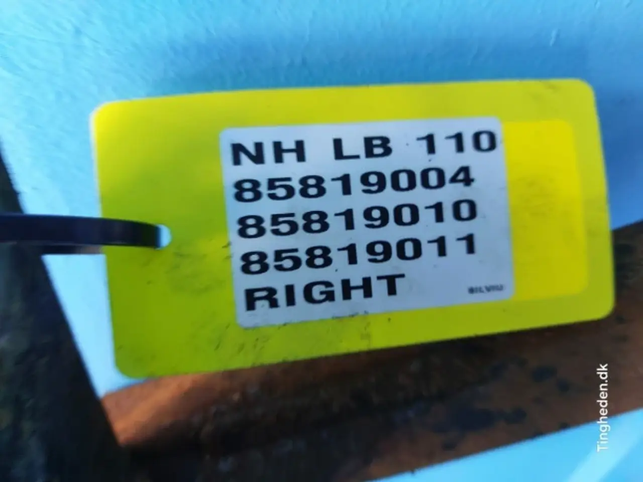 Billede 9 - New Holland LB110 Hjulskærm R. 85819004