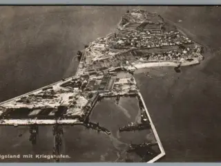 Helgoland mit Krigshafen - Deutschland - Ubrugt