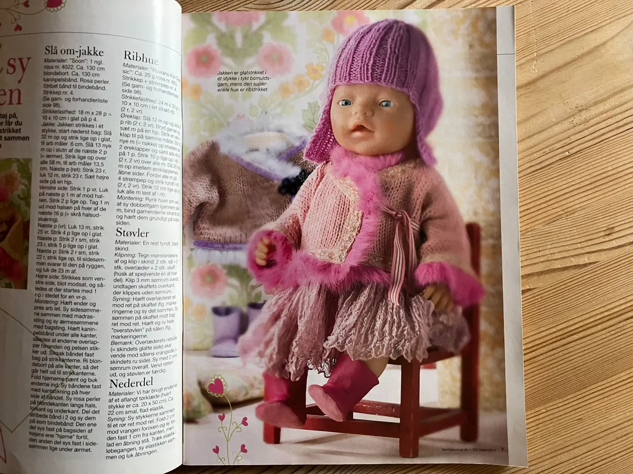 Billede 5 - 9 opskrifter på tøj til Baby Born