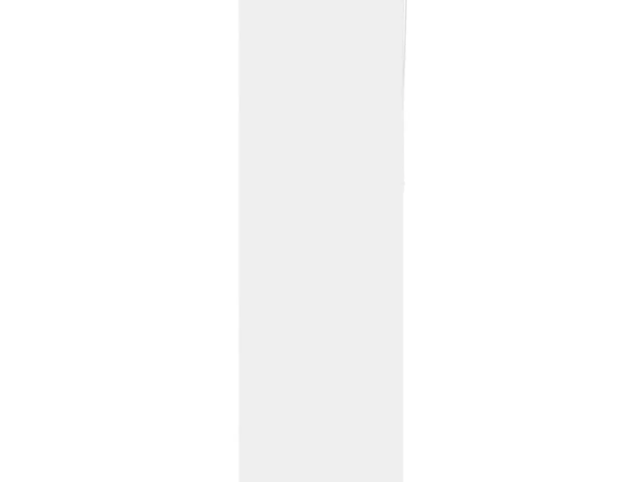 Billede 3 - Rullegardin mørklægning - hvid 85×210 cm (stofbredde 80,7 cm)