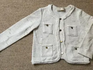 Cardigan m/guldnister