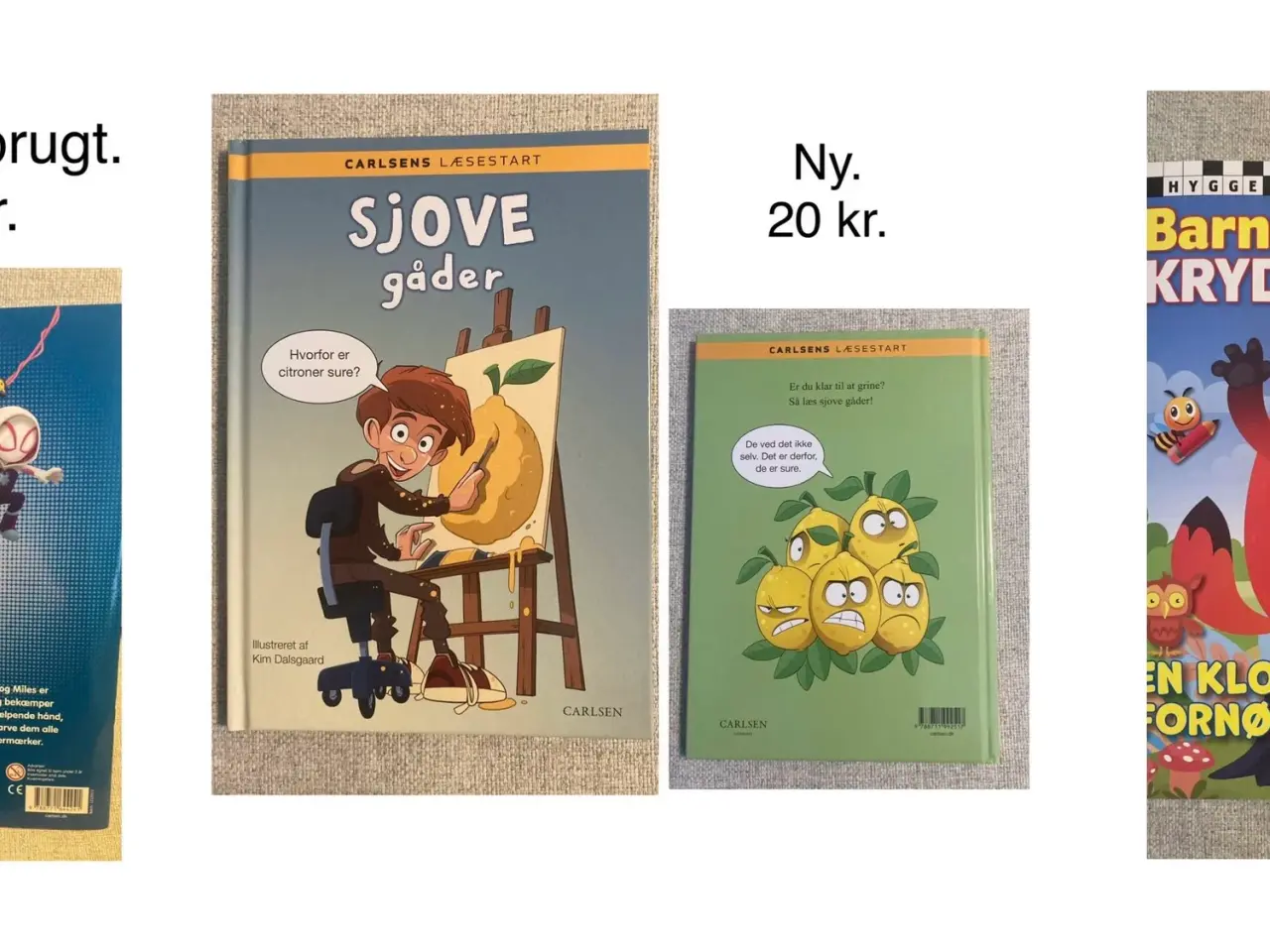 Billede 3 - Blandet til børn - flere ting er nye! Fra 10 kr.