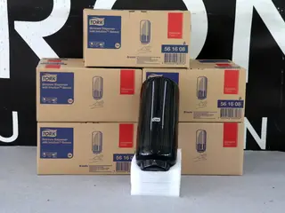 10 Stk Tork S4 sæbe dispensere m/sensor, sorte.