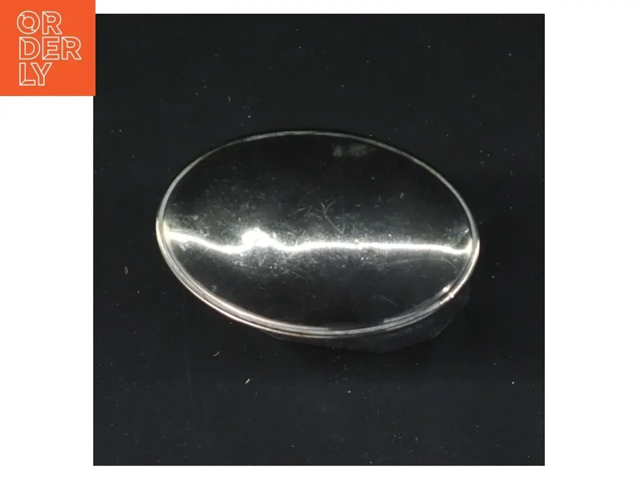 Billede 2 - Glasbeholder med metallåg (str. 10 cm)