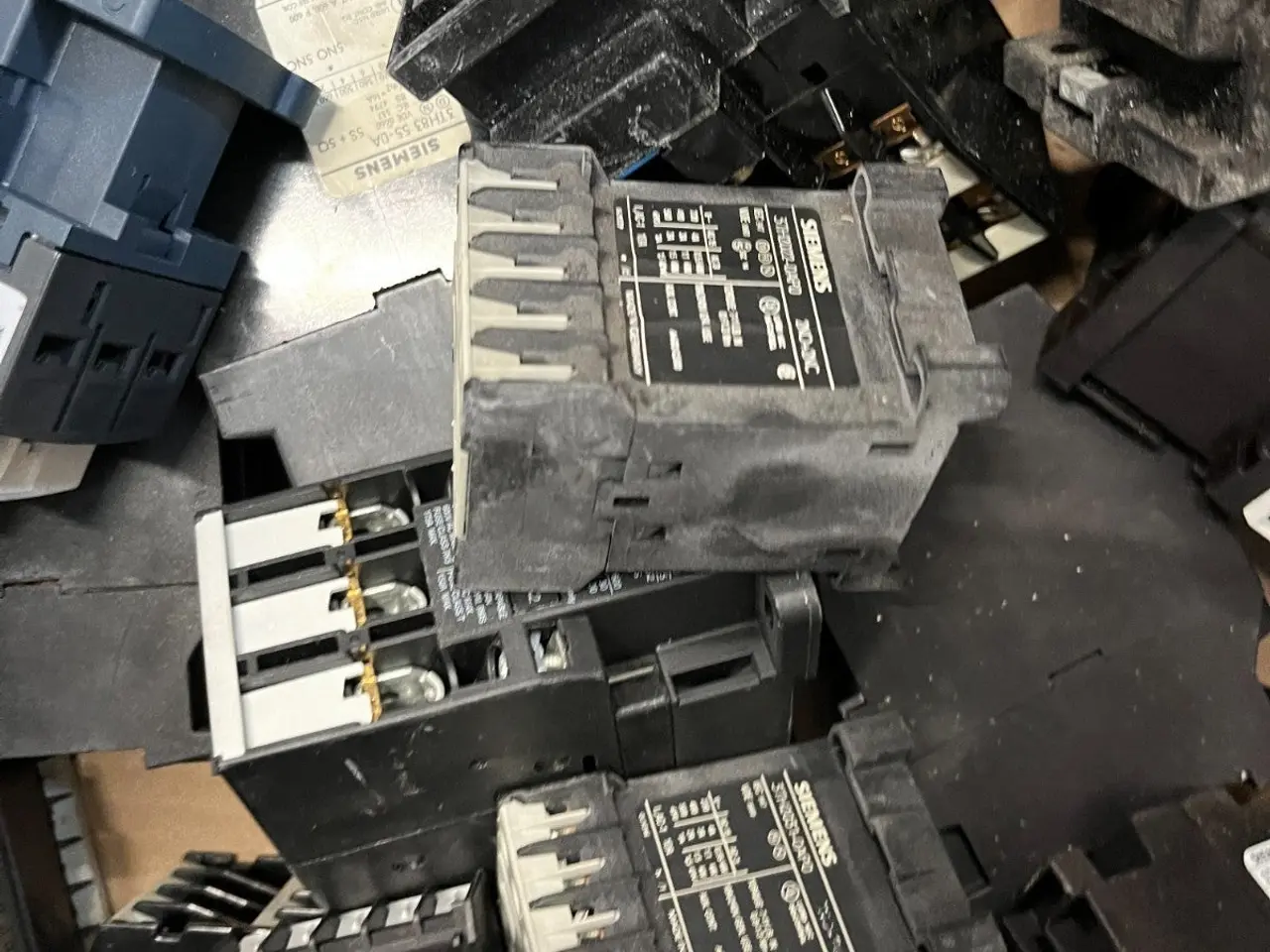 Billede 12 - Siemens 3TH / 3TF kontaktor relæ Huge parti 24V DC