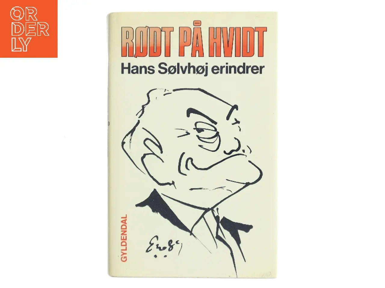 Billede 1 - Rødt på hvidt af Hans Sølvhøj (Bog)