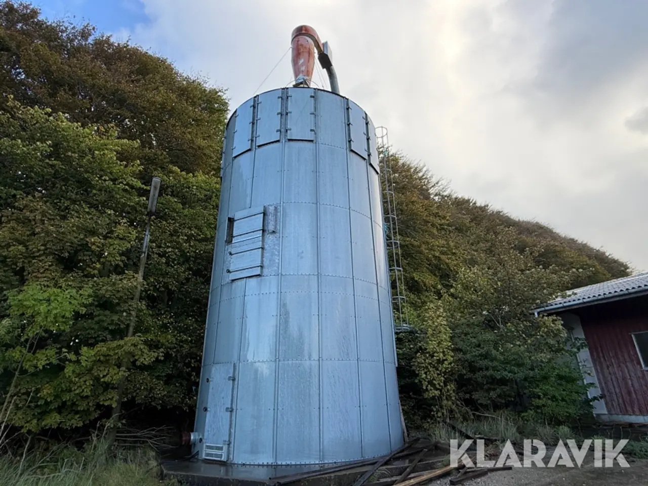 Billede 2 - Spånd silo 1 styk