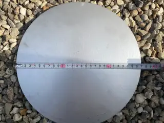 Rustfri plade Ø270MM