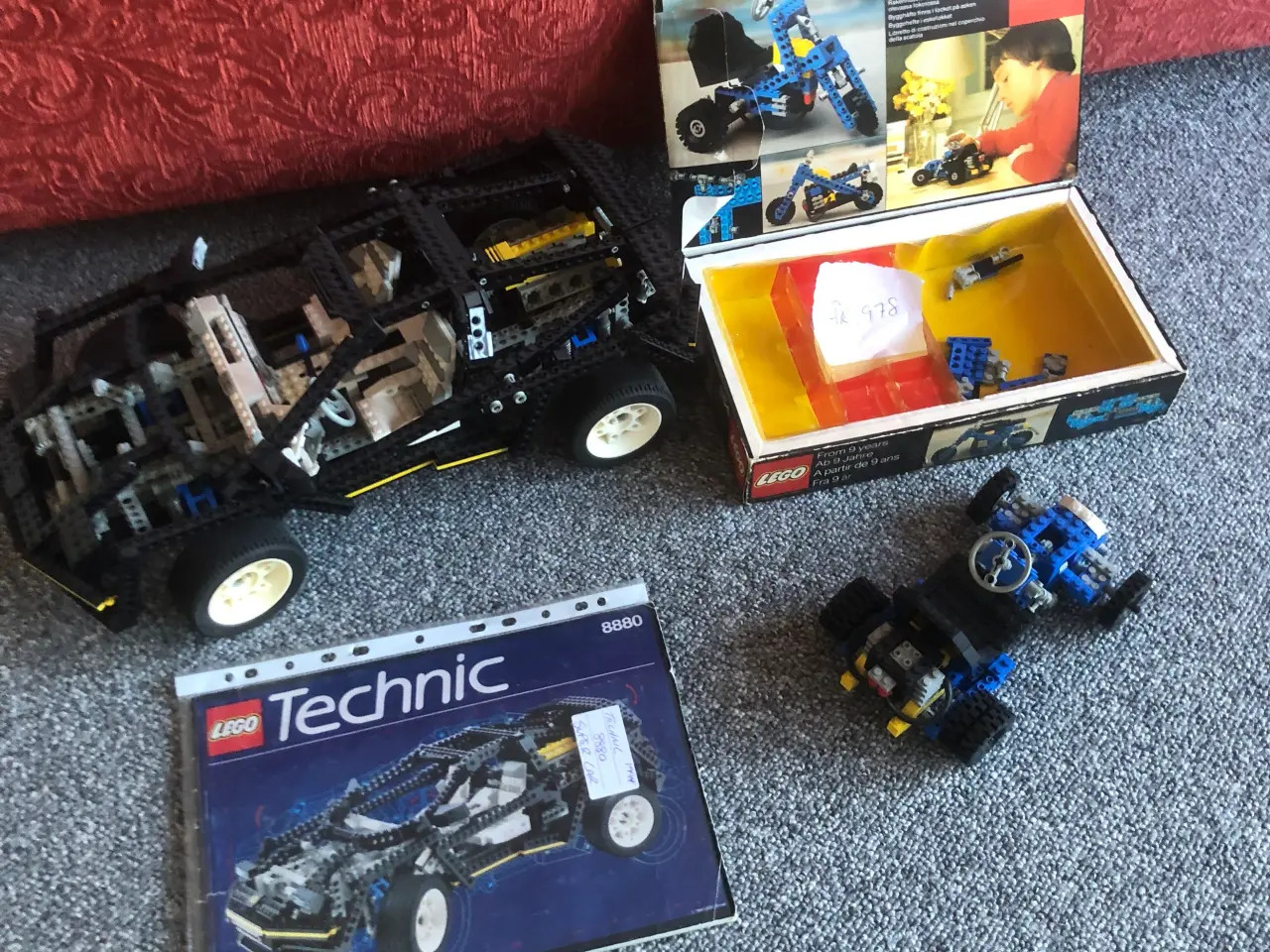 Billede 1 - Lego Technic biler plus andet gamle Technic