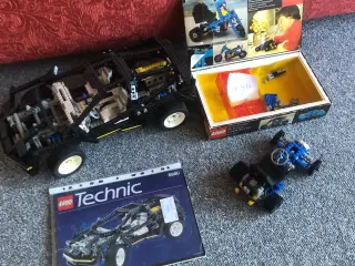 Lego Technic biler plus andet gamle Technic