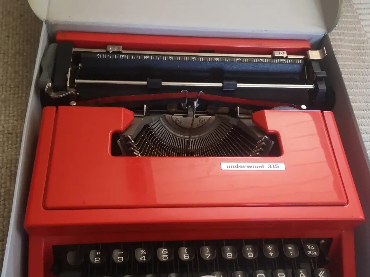 Billede 3 - Underwood 315 skrivemaskine