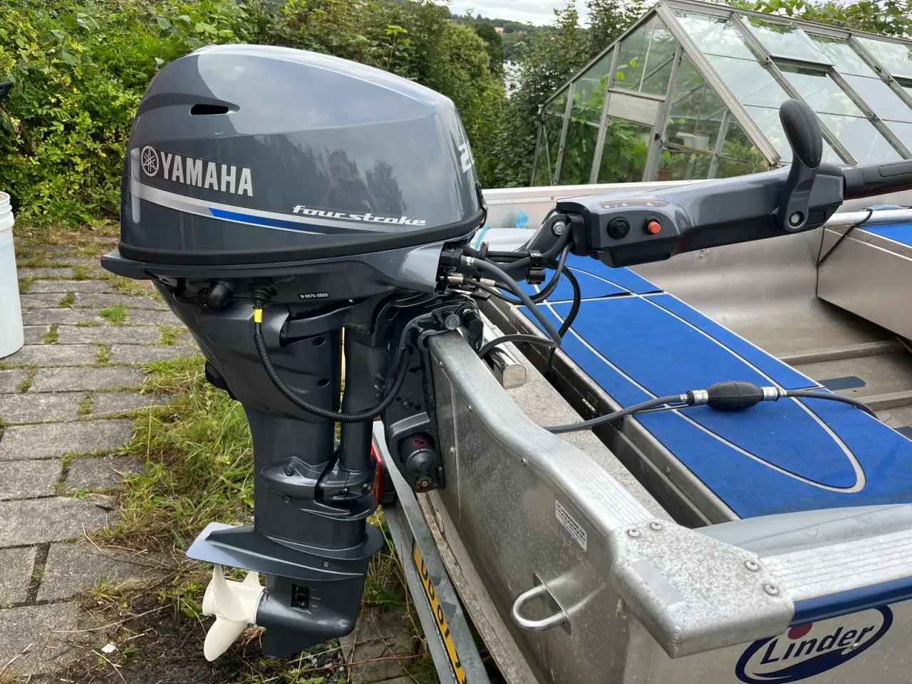 Billede 1 - Yamaha F20 påhængsmotor fra 2022