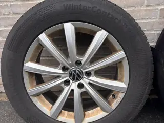 Vinterdæk med alufælge til VW Tiguan