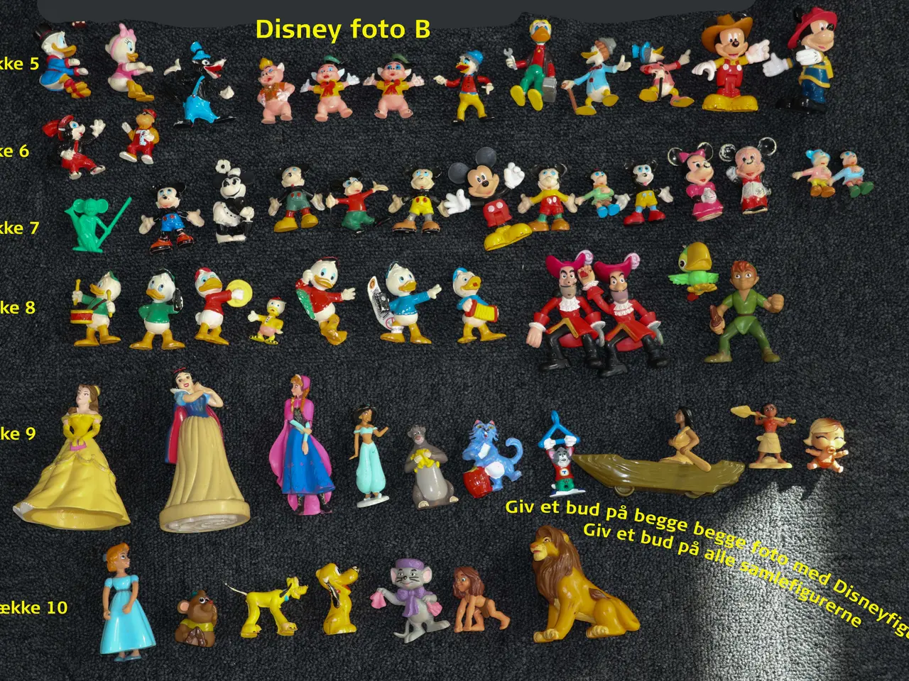 Billede 7 - Disney og tegnefilm figurer – plastik og gummi sam