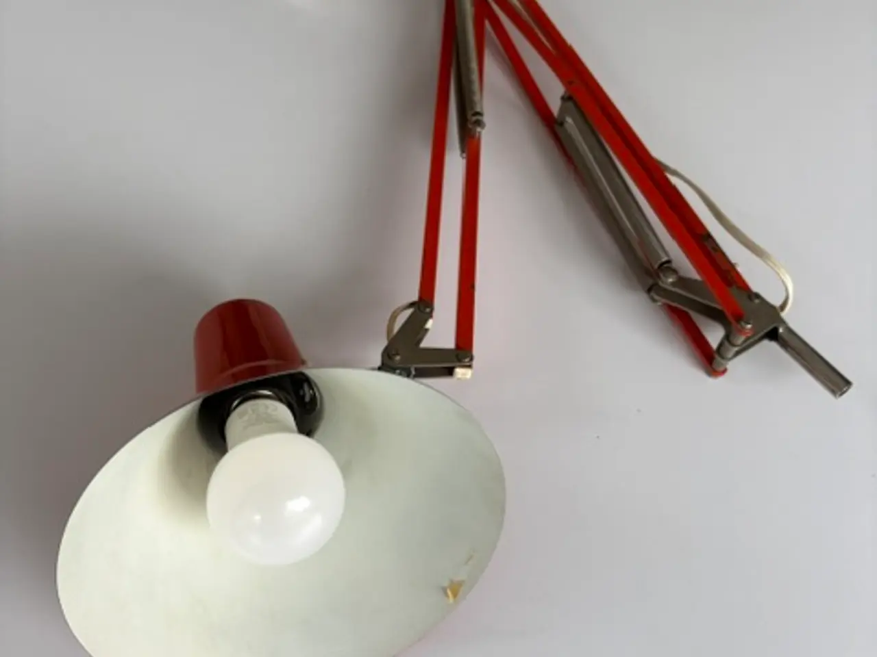 Billede 4 - Arkitektlampe i rød fra SLB DANISH DESIGN