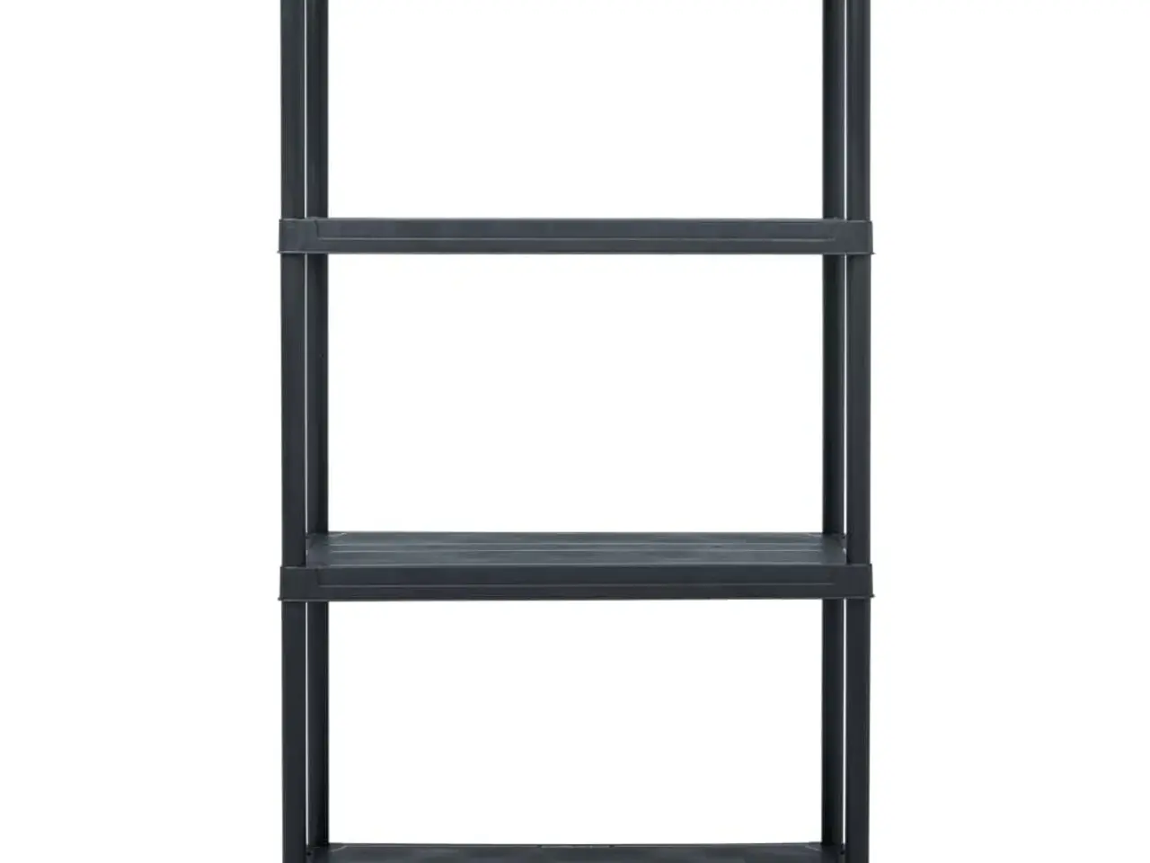 Billede 2 - Opbevaringsreol sort 60 x 30 x 138 cm - 100 kg