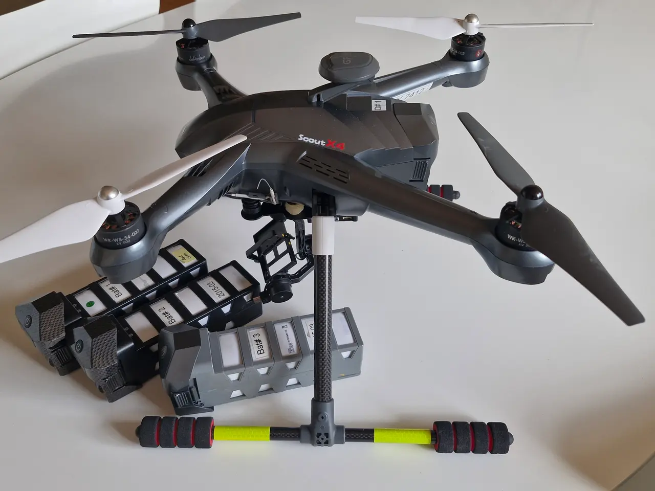 Billede 7 - Drone Walkera Scout X4 med masser af tilbehør