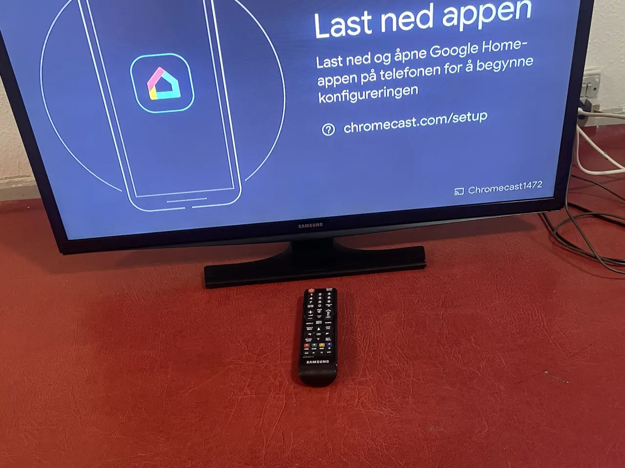 Billede 1 - Fladskærm.Samsung 32 tommer full hd