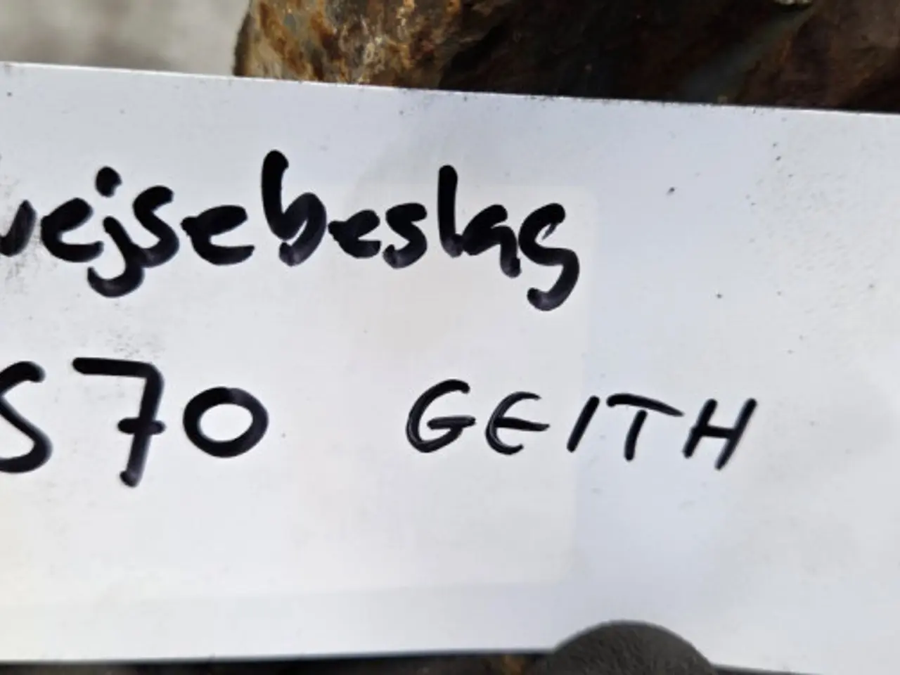 Billede 3 - Geith S70 Svejsebeslag