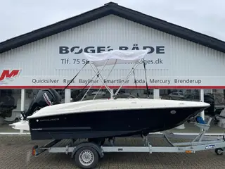 E5 ELEMENT med Mercury F80 ELPT EFI og Variant Ocean 1350 kg trailer