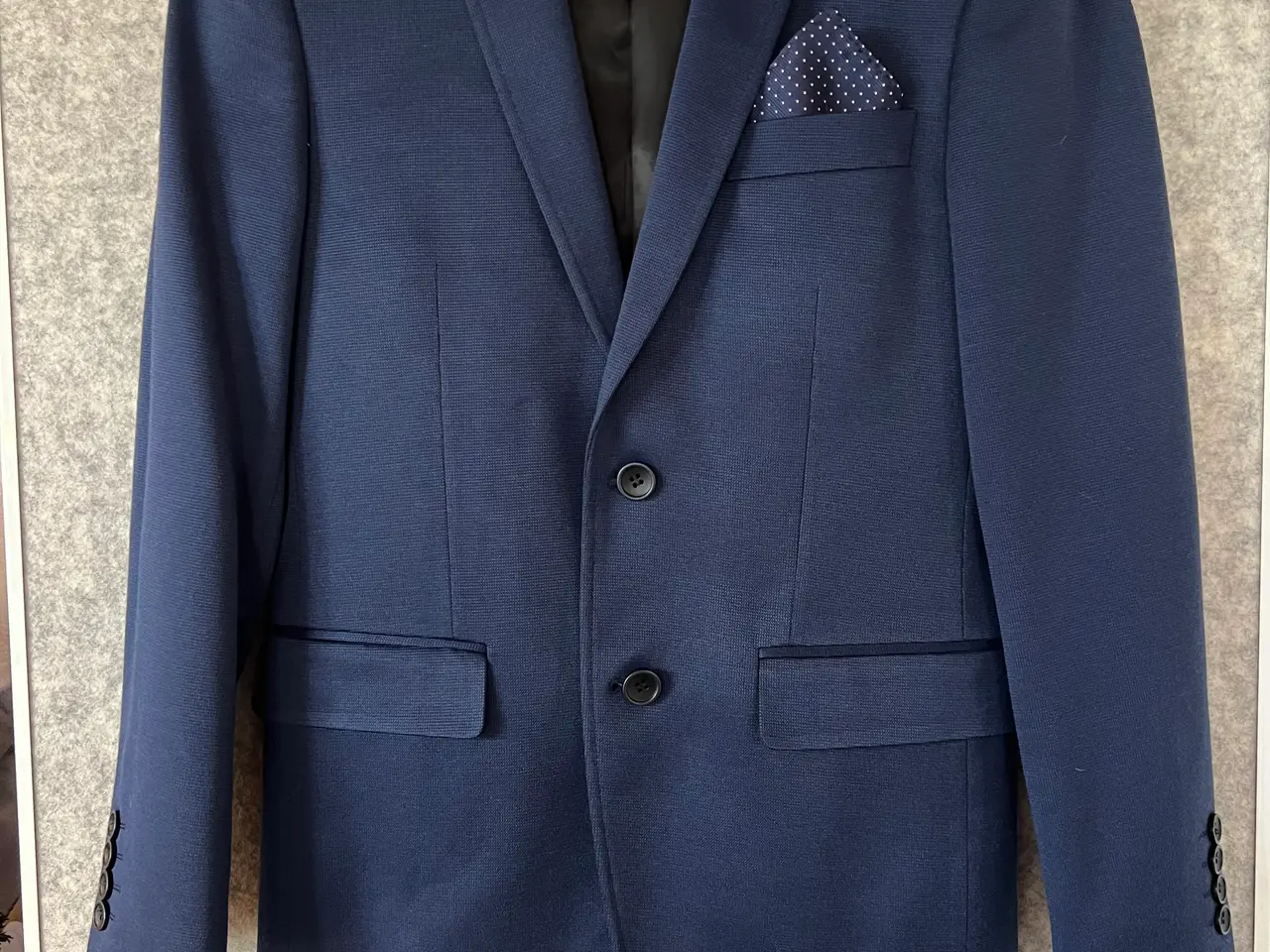 Billede 1 - Kongeblå Blazer fra Marcus Str. XS inkl. butterfly