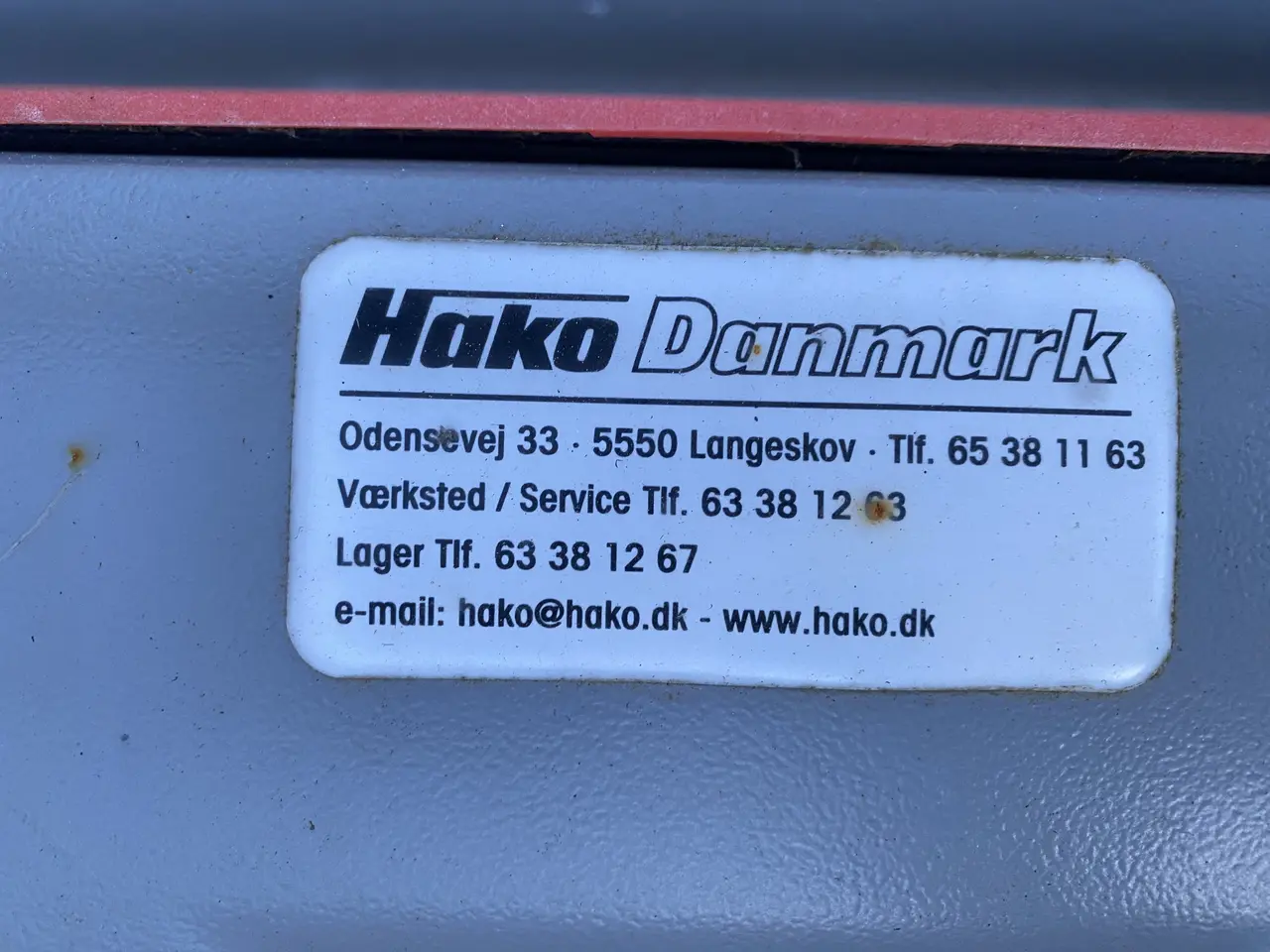 Billede 3 - Feje maskine til værksted hako