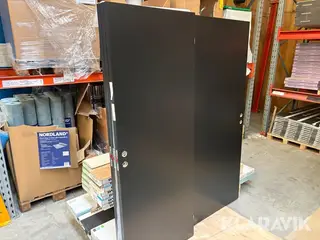 Indvendig dør Swedoor Stable sort - 4 styks