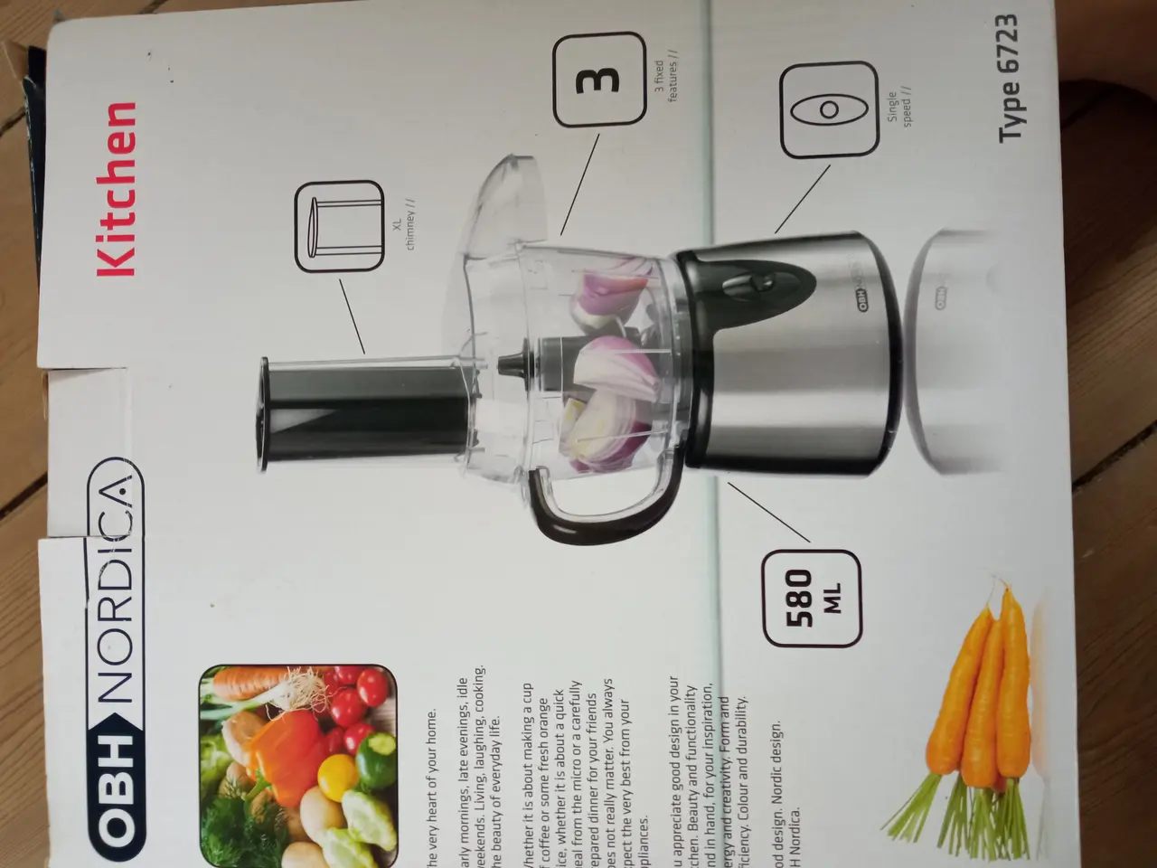Billede 3 - Rigtig fin blender med multiskær