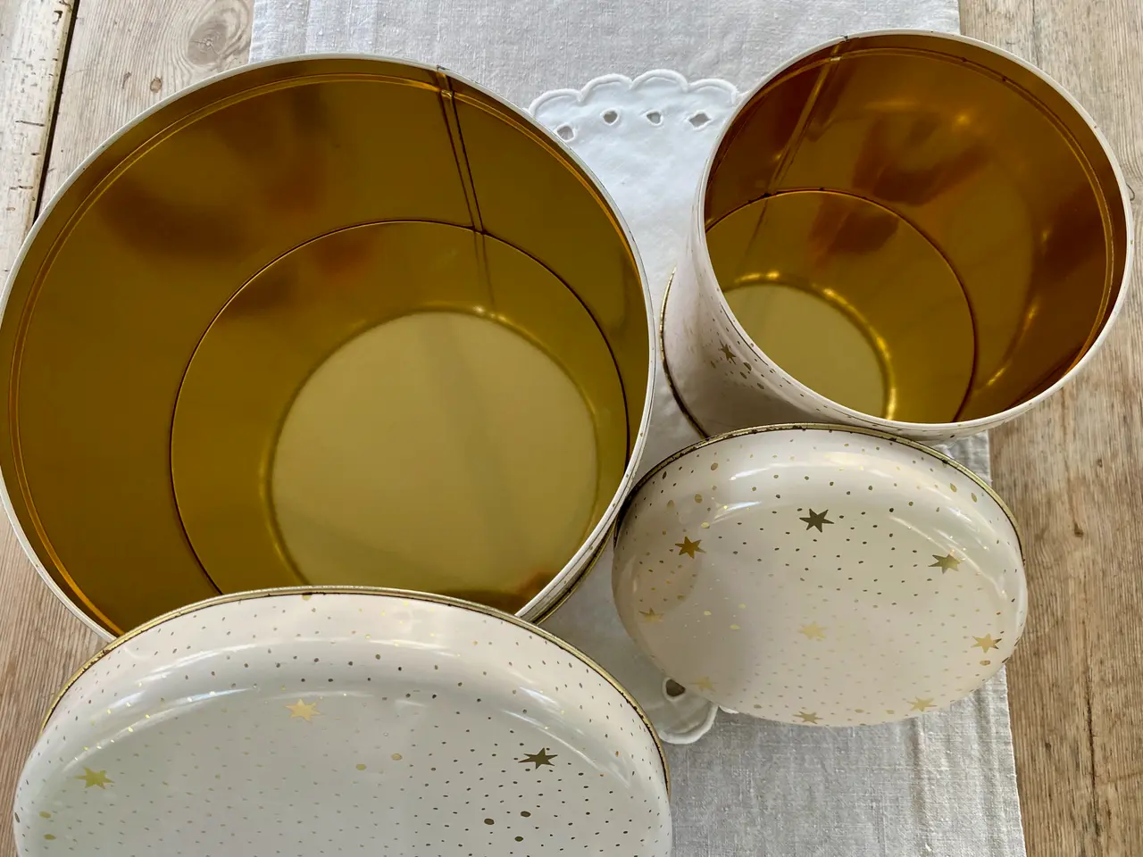 Billede 8 - Sødahl julekagedåser, Vintage kagedåser, Dåser