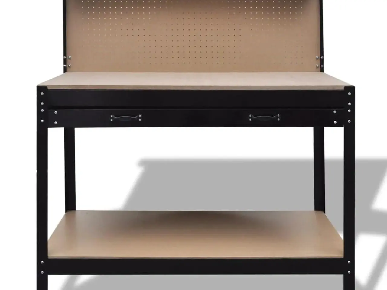 Billede 3 - Arbejdsbænk med stiftplade og skuffe - stål og MDF, 115 × 55 × 140 cm