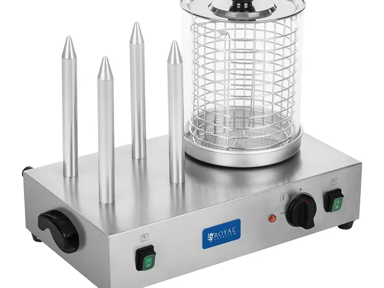 Billede 4 - Fransk hotdog-maskine – 4 spyd