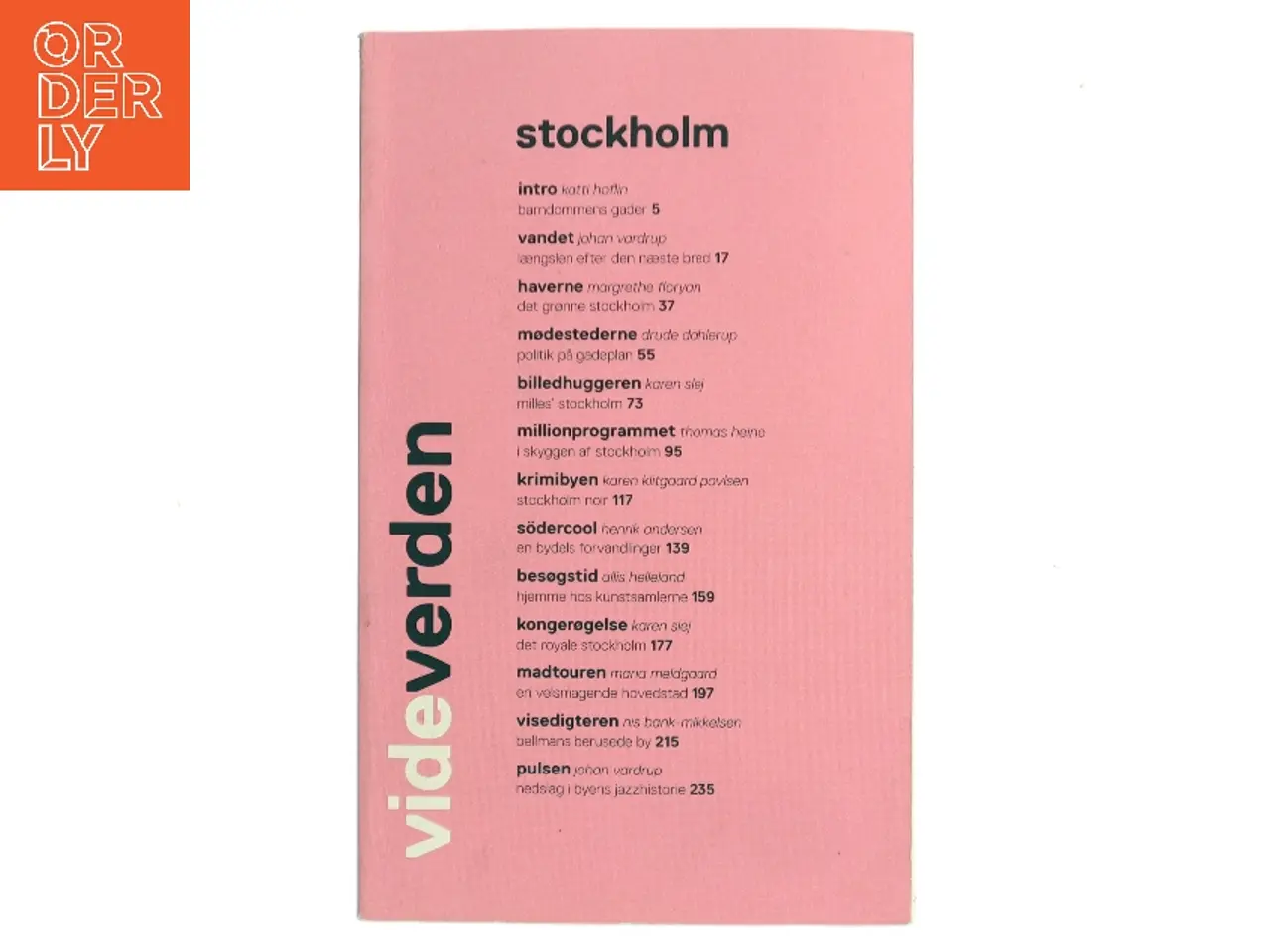 Billede 1 - Stockholm (Vide verden) (Bog)