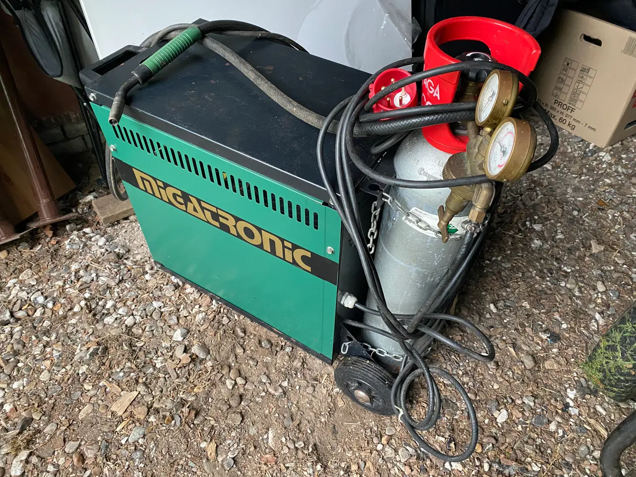 Billede 2 - MIG-Svejser Migatronic 140x med Gasflaske