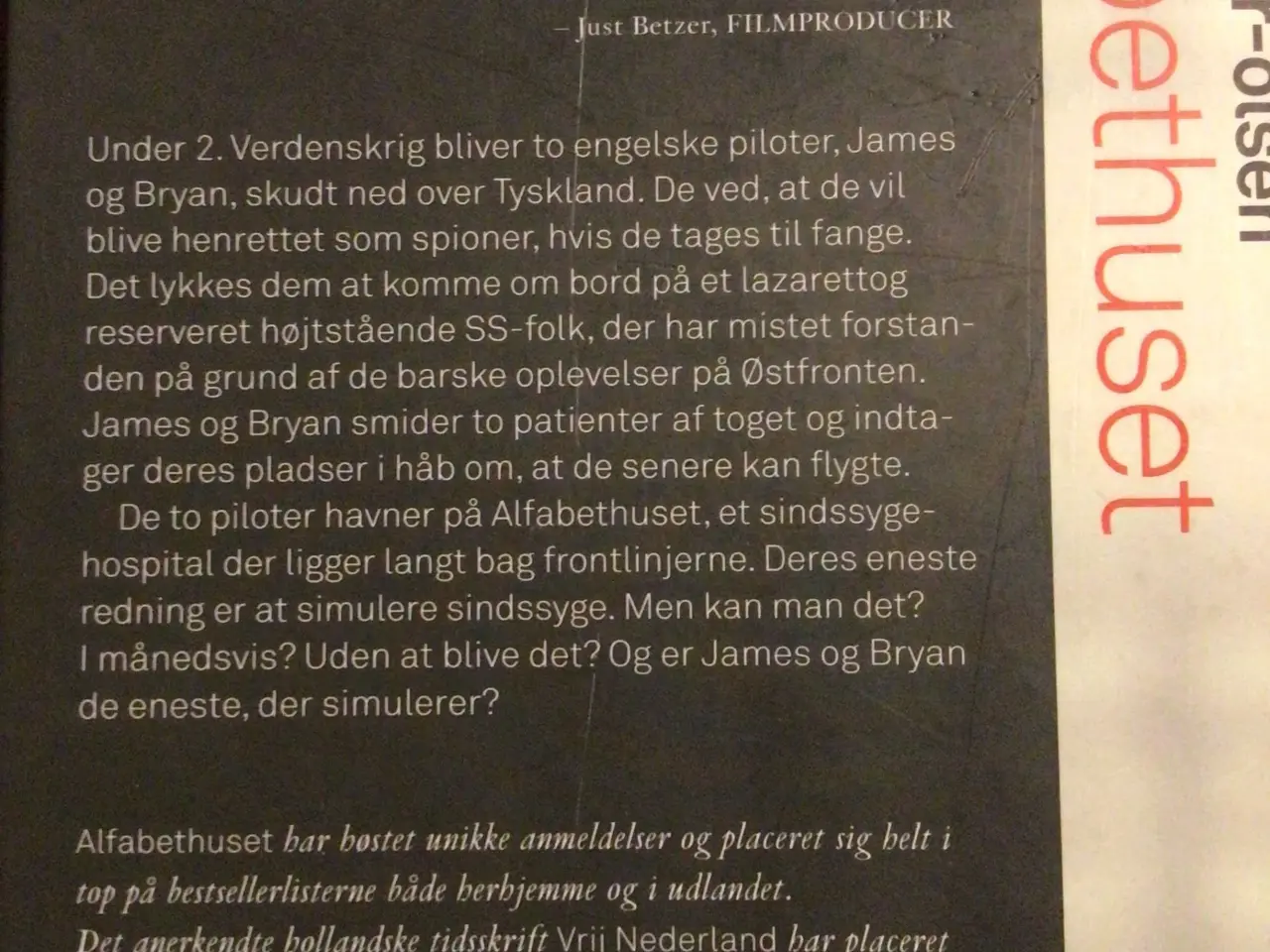 Billede 2 - Jussi Adler-Olsen : Alfabethuset