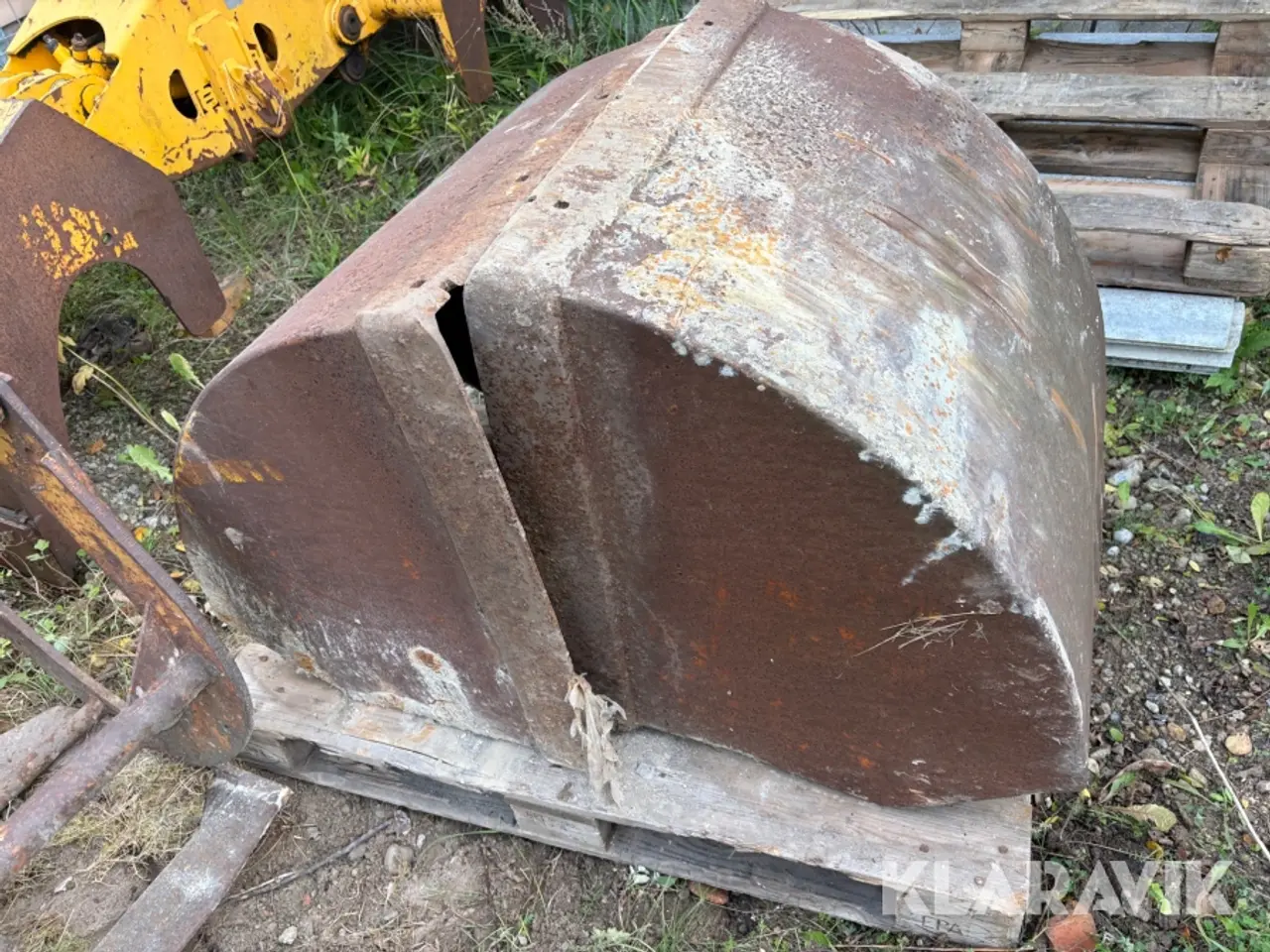 Billede 5 - Parti grabbe og hydrauliske skovle 6 stykker