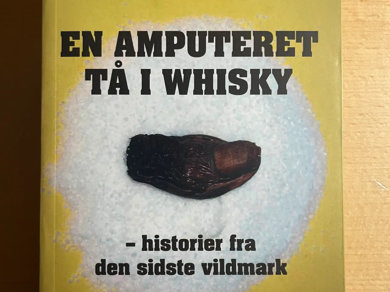 Billede 1 - En amputeret tå i whisky
