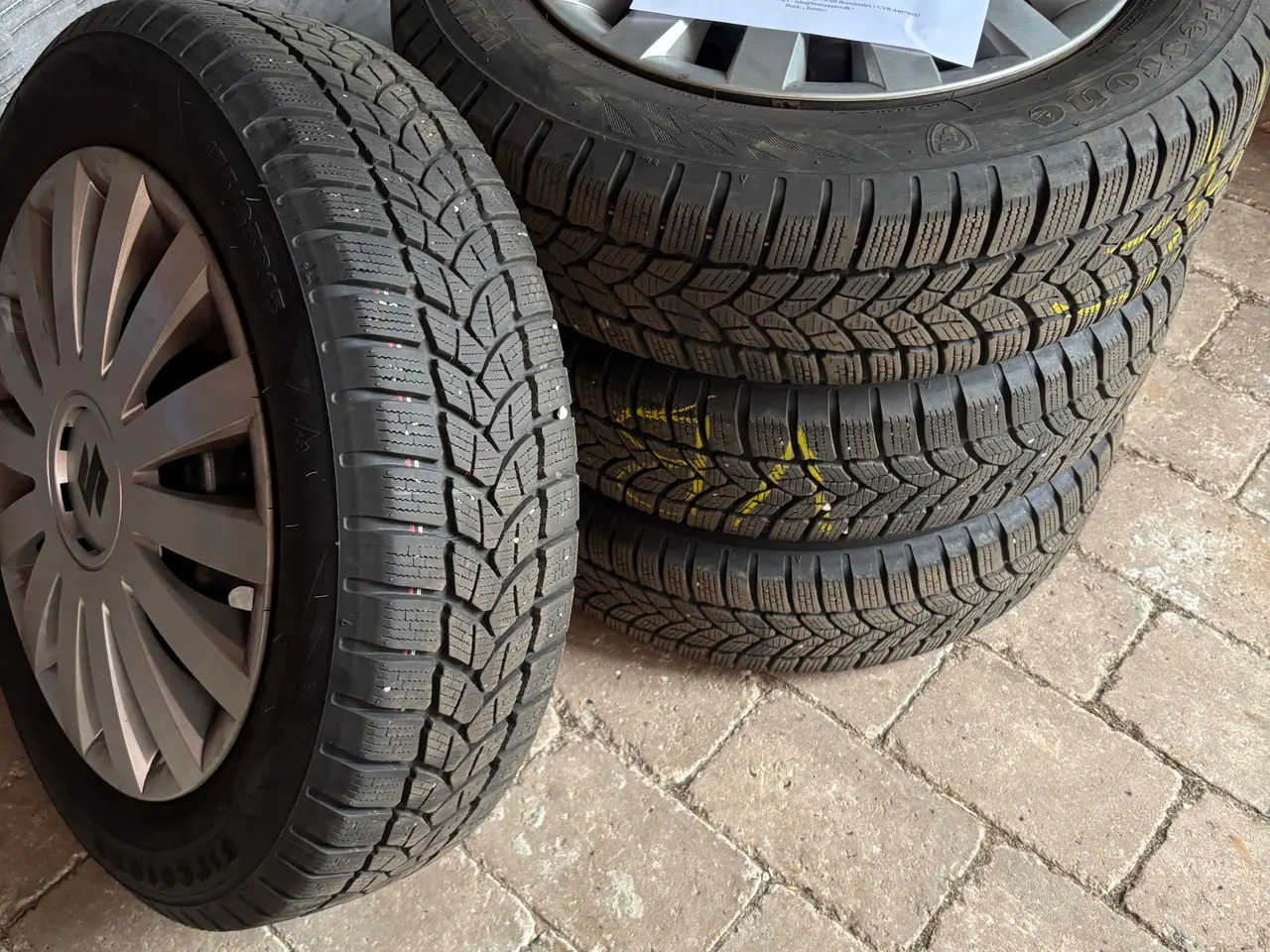 Billede 1 - gode vinterdæk passer bla. til Suzuki swift