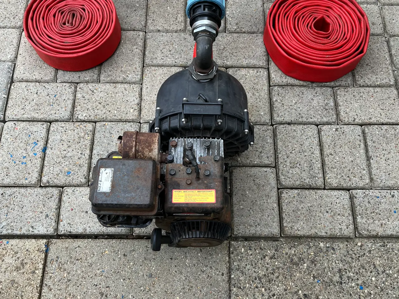 Billede 3 - Vandpumpe benzin motor
