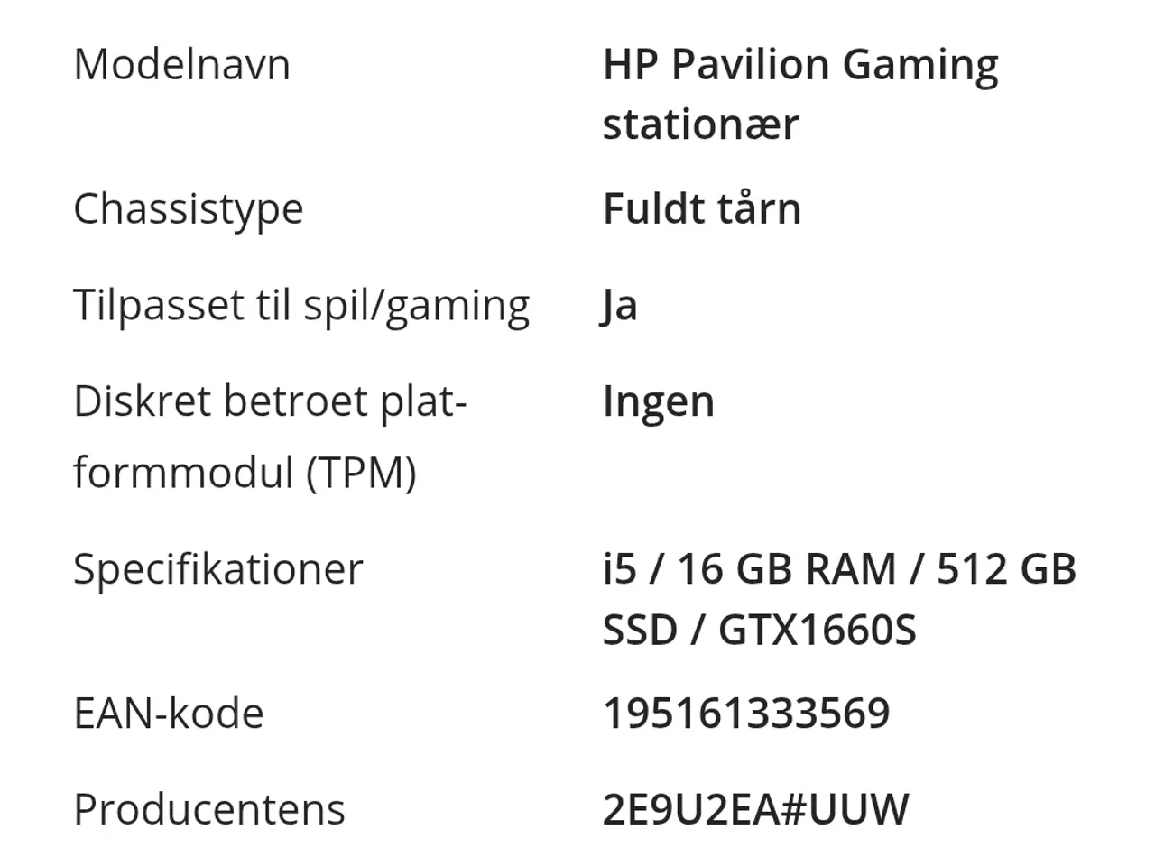 Billede 7 - HP pavilion gaming computer