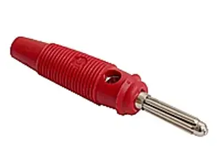 Bananstik 4mm i rød