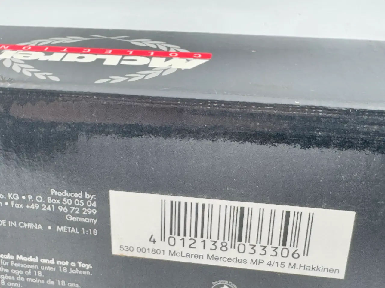 Billede 13 - 2000 McLaren-Mercedes MP4/15 #1 - 1:18